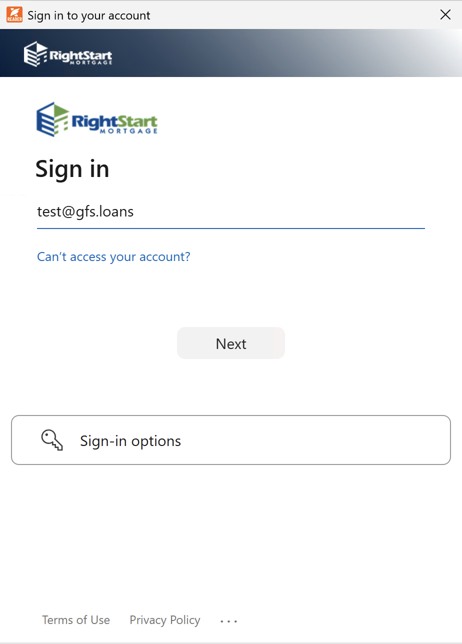 MSFT SSO UPN Login